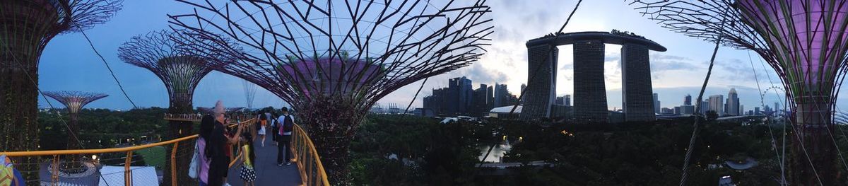 View of city against sky