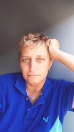 Portrait of mid adult man