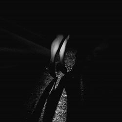 Low angle view of illuminated lights