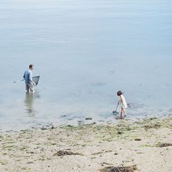 People on beach