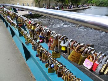 Love lock bridge