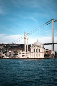 View of buildings at waterfront