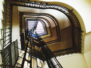 Low angle view of staircase