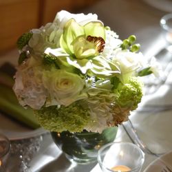 Close-up of flower vase