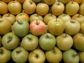 Full frame shot of apples