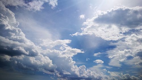 Scenic view of clouds in sky