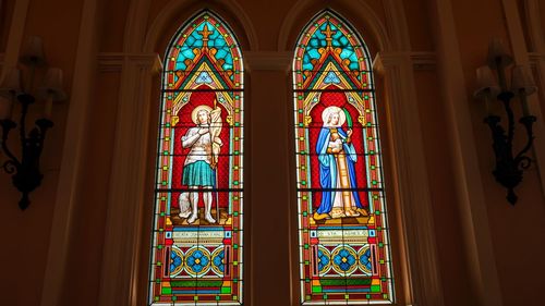 Interior of temple