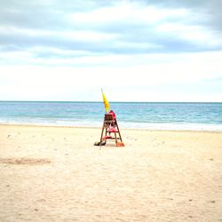 Alone in the beach 