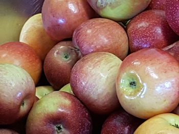 Full frame shot of fruits