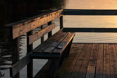 Quiet evening at the pier