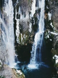 View of waterfall