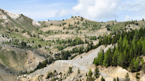 Panoramic view of landscape against sky