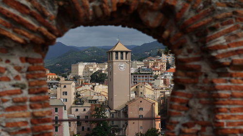 Buildings in city