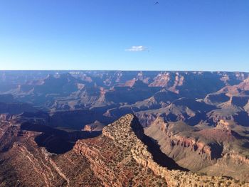 Scenic view of mountains