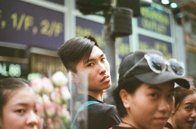 Portrait of a smiling young man