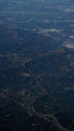Aerial view of landscape