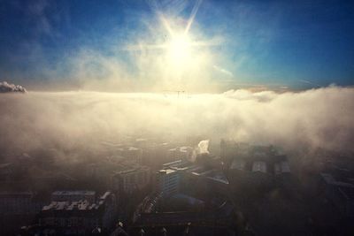 Aerial view of cityscape