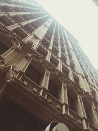Low angle view of modern building