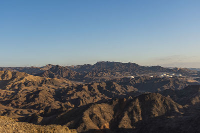 Mars like landscape, shlomo mountain, eilat israel