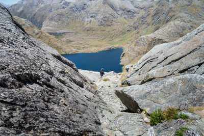 Scenic view of mountains