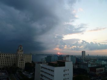 Cityscape against sky