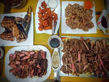 Close-up of food in plate