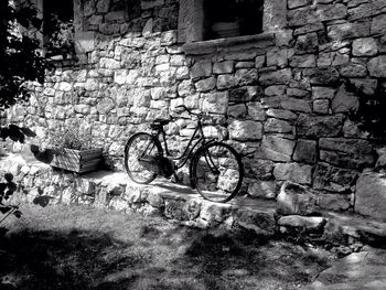 Close-up of bicycle