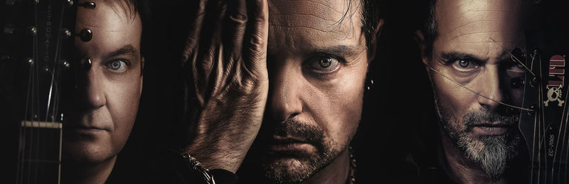 Close-up portrait of young man