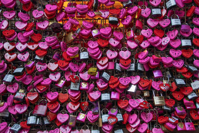 Love locks at juliet's house verona