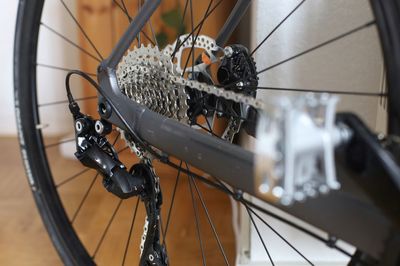 Close-up of bicycle