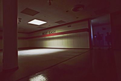 Interior of empty room