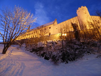 Snow covered landscape