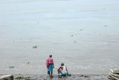 Children on beach