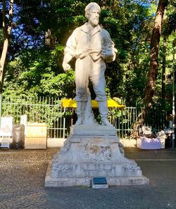 Statue in park