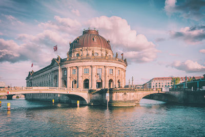 River with buildings in background