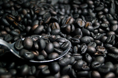 Full frame shot of coffee beans