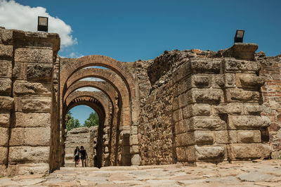 View of historical building