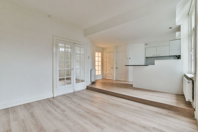 Interior of empty bedroom