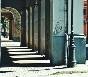 Shadow of built structure