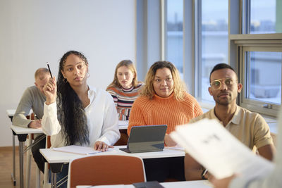 Business people at workshop