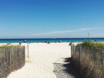 Scenic view of beach