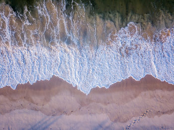 Panoramic view of snowcapped mountains