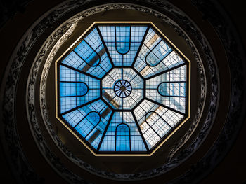 Directly below shot of skylight