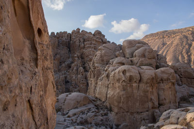 Al-sila castle in the north of jordan