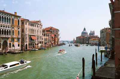 View of buildings in city