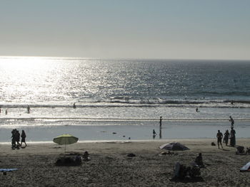 Scenic view of sea