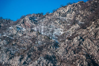 Scenic view of landscape against clear sky