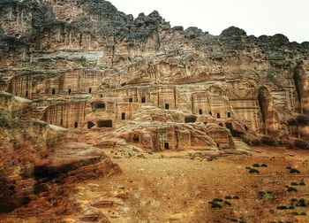 View of old ruins