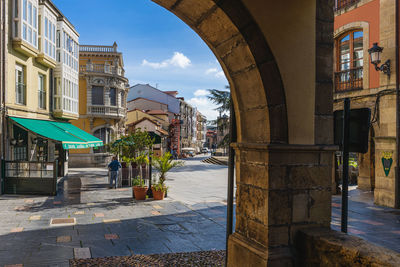 Buildings in city