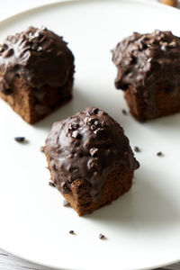 Close-up of chocolate cake